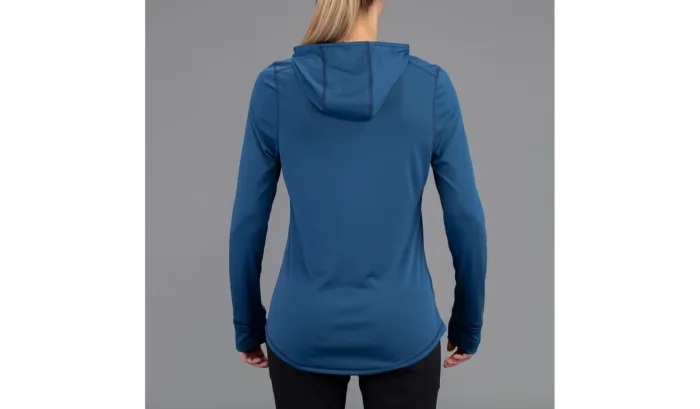 Women’s Sun Slayer Hoodie – Dark Blue - Image 3