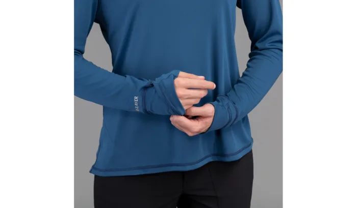 Women’s Sun Slayer Hoodie – Dark Blue - Image 5