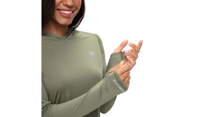 Women’s Sun Slayer® Hoodie – Lichen - Image 6