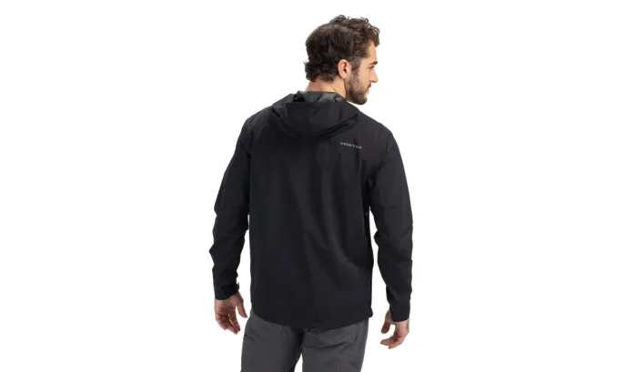 Cloud Shaker Rain Jacket BLACK - Image 3