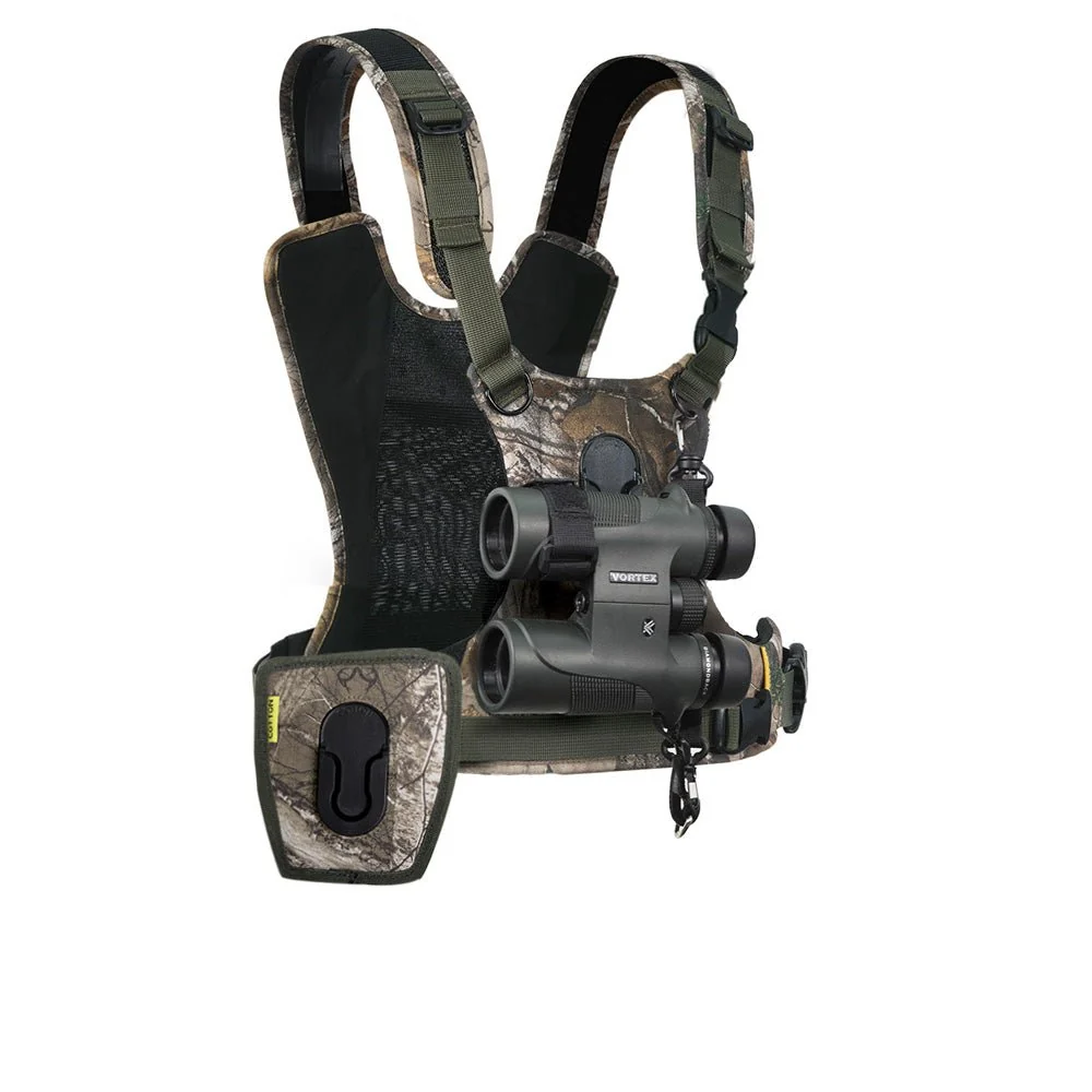 CCS G3 Camo Binocular & Camera Harness – Realtree Camo