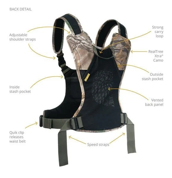 Cotton Carrier CCS G3 Camo Binocular & Camera Harness - Image 2