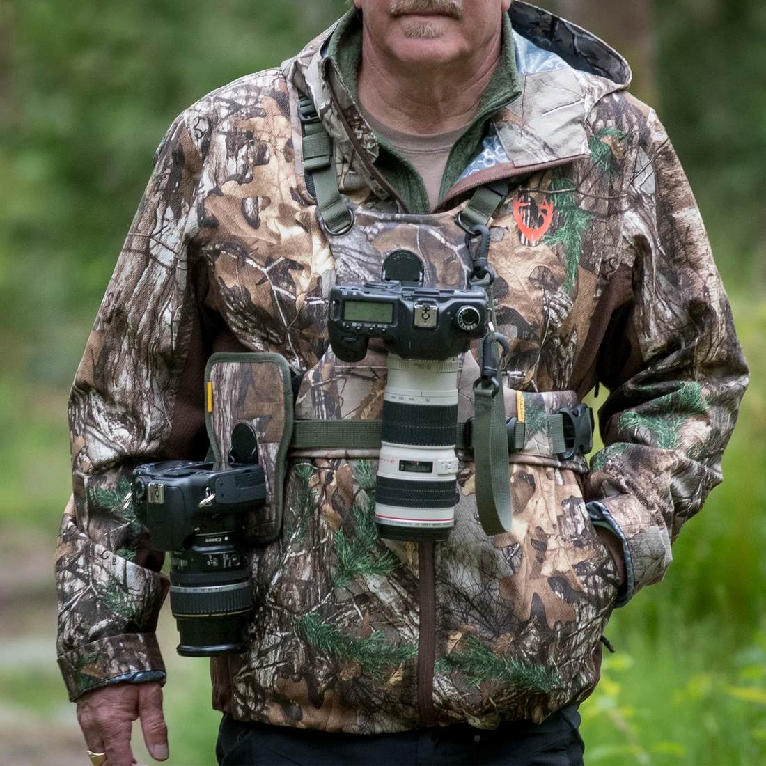 Cotton Carrier CCS G3 Camo Binocular & Camera Harness - Image 5