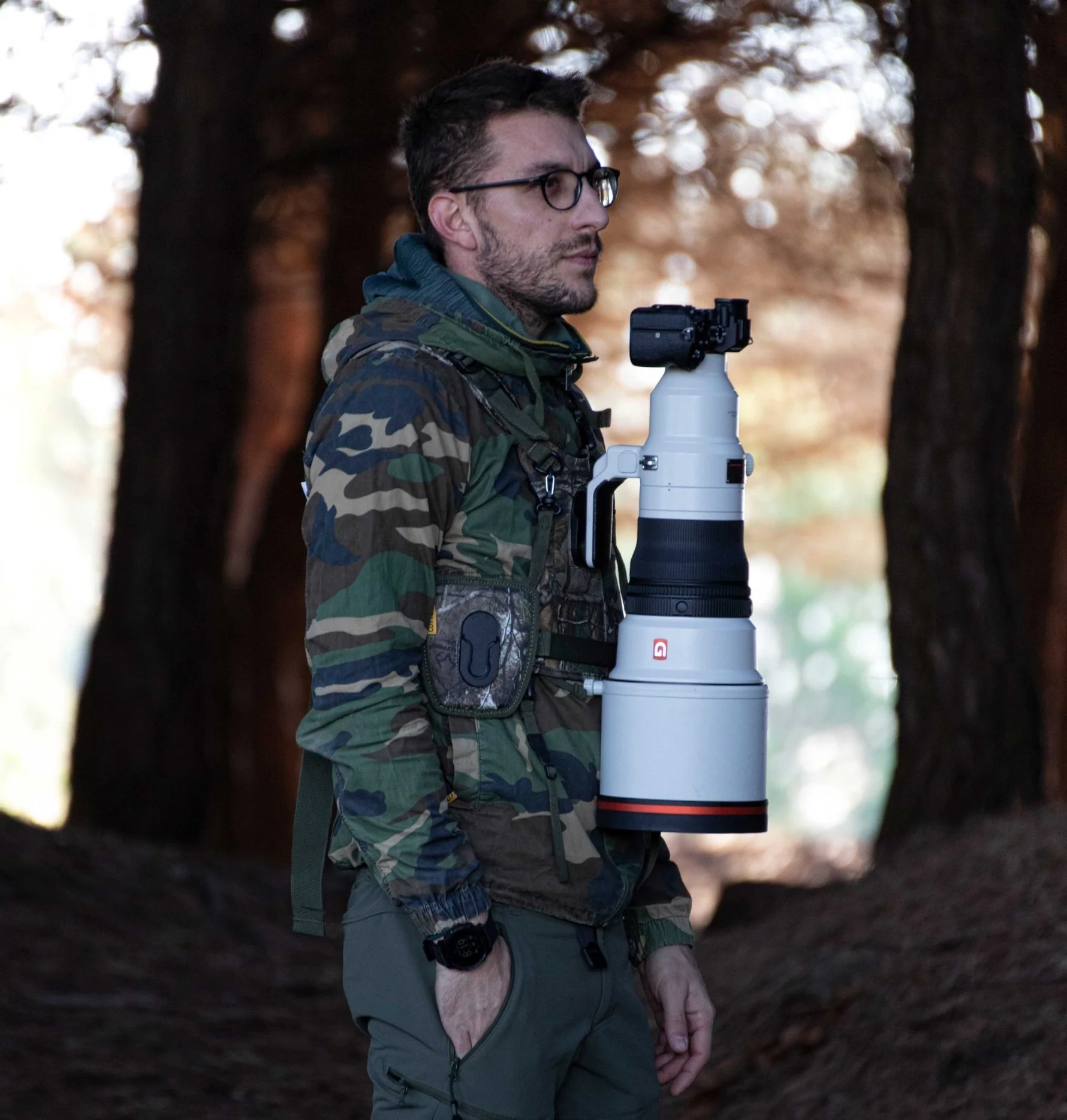 Cotton Carrier CCS G3 Camo Binocular & Camera Harness - Image 7