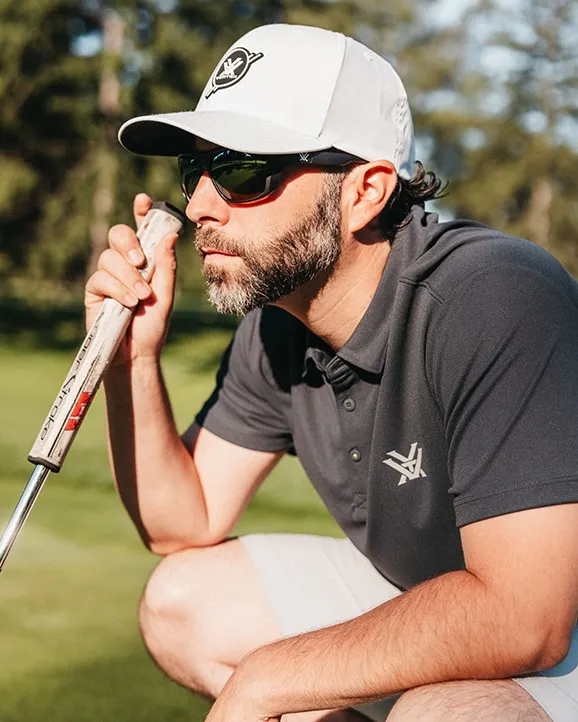 Vortex Jackal Sunglasses – Black/Amber Gold Mirror