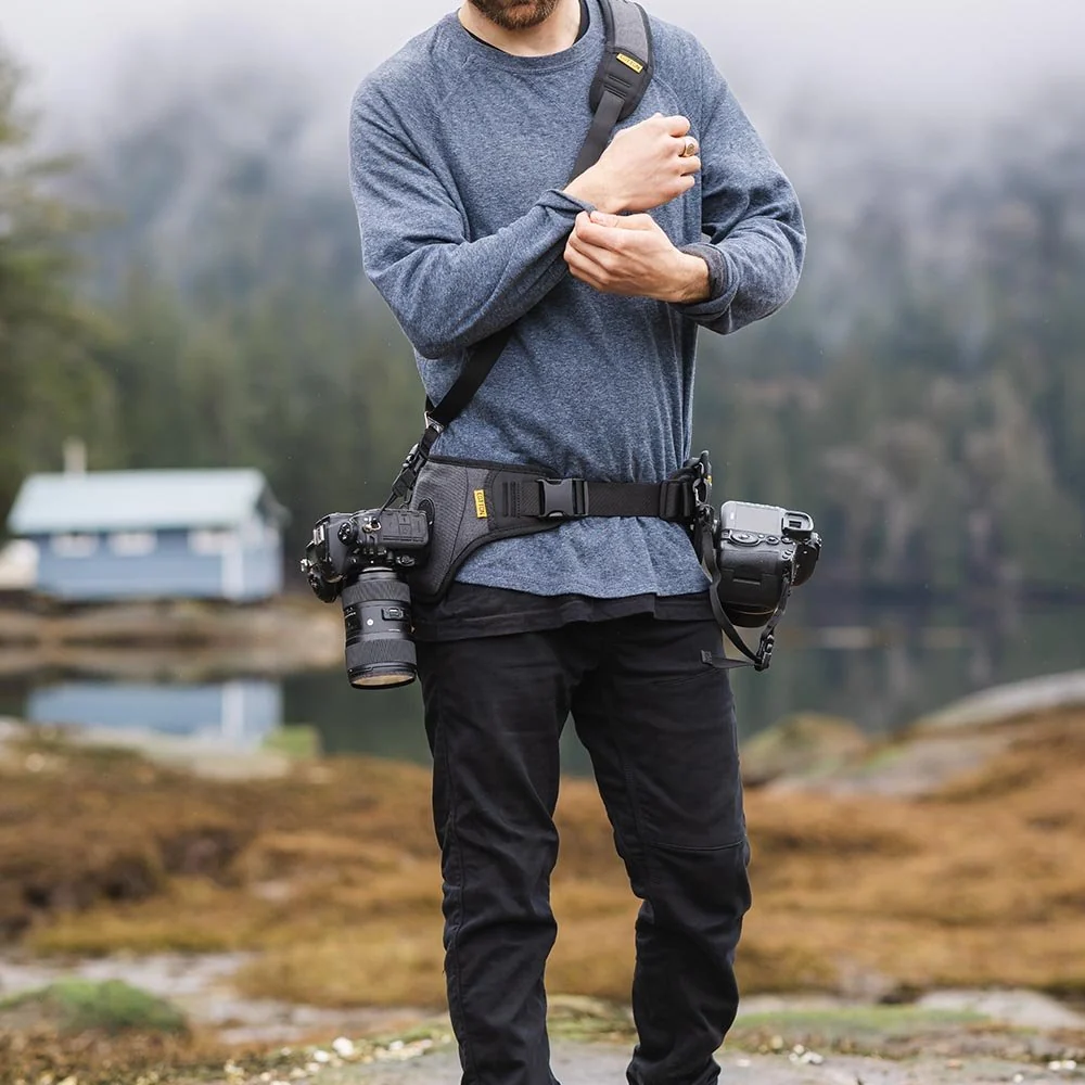 Cotton Carrier SlingBelt Carrying System for 2 Cameras - Image 11