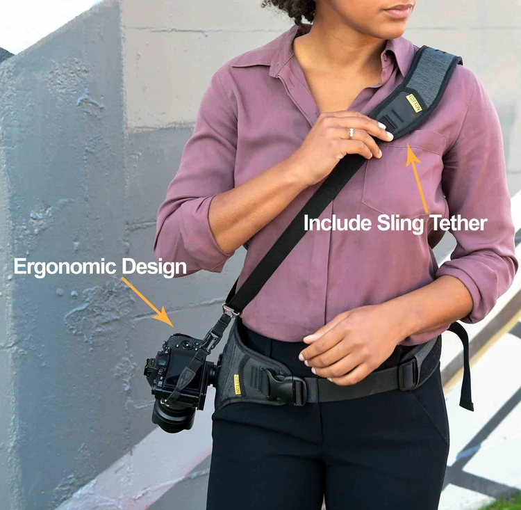 Cotton Carrier SlingBelt Carrying System for 2 Cameras - Image 12