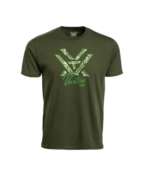 Vortex Links Logo Short Sleeve T-Shirt - Duffel Bag