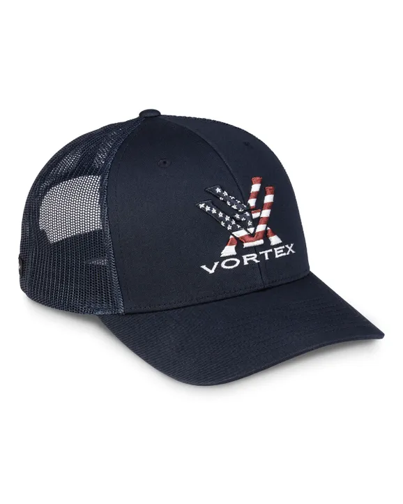 Vortex Stars & Stripes Cap - Navy - Image 2
