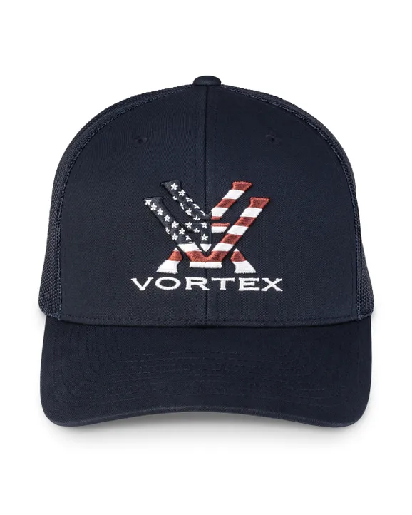 Vortex Stars & Stripes Cap - Navy - Image 3
