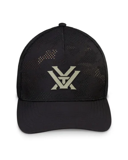 Vortex Through and Through Camo Cap – Black