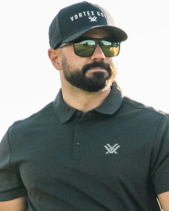 Vortex Banshee Sunglasses – Black/Amber Gold Mirror